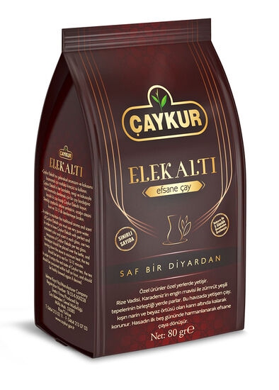 Çaykur Elek Altı Çay 80 Gr (20 Adet)